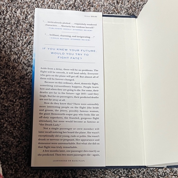 'Here One Moment' Book - Liane Moriarty - hard cover - Picture 3 of 3